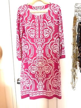 🎀HP🎀 NWT Pretty Barbara Gerwit DRESS XL 🎀